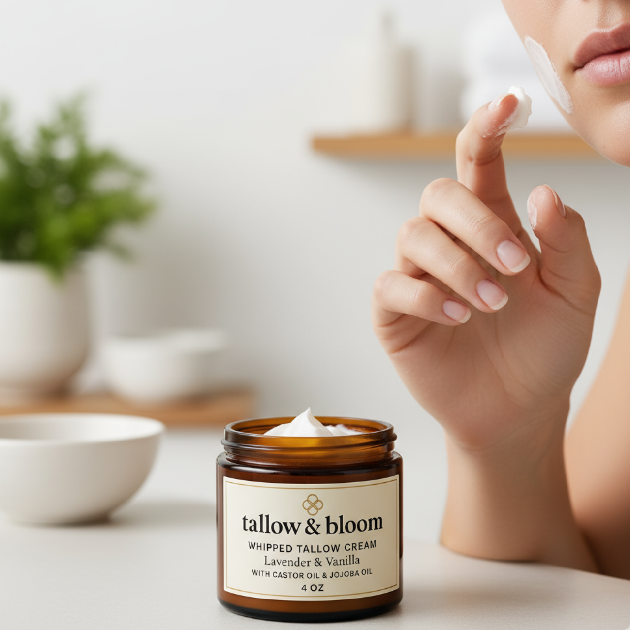 Whipped Tallow Cream For Sensitive Skin | Face & Body