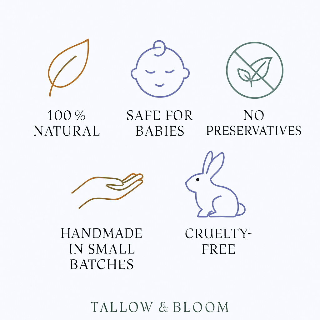Whipped Tallow Cream For Sensitive Skin | Face & Body
