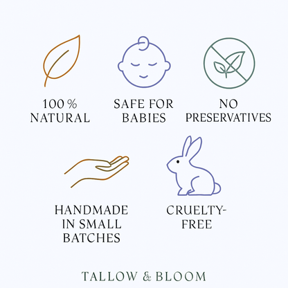 Whipped Tallow Cream For Sensitive Skin | Face & Body