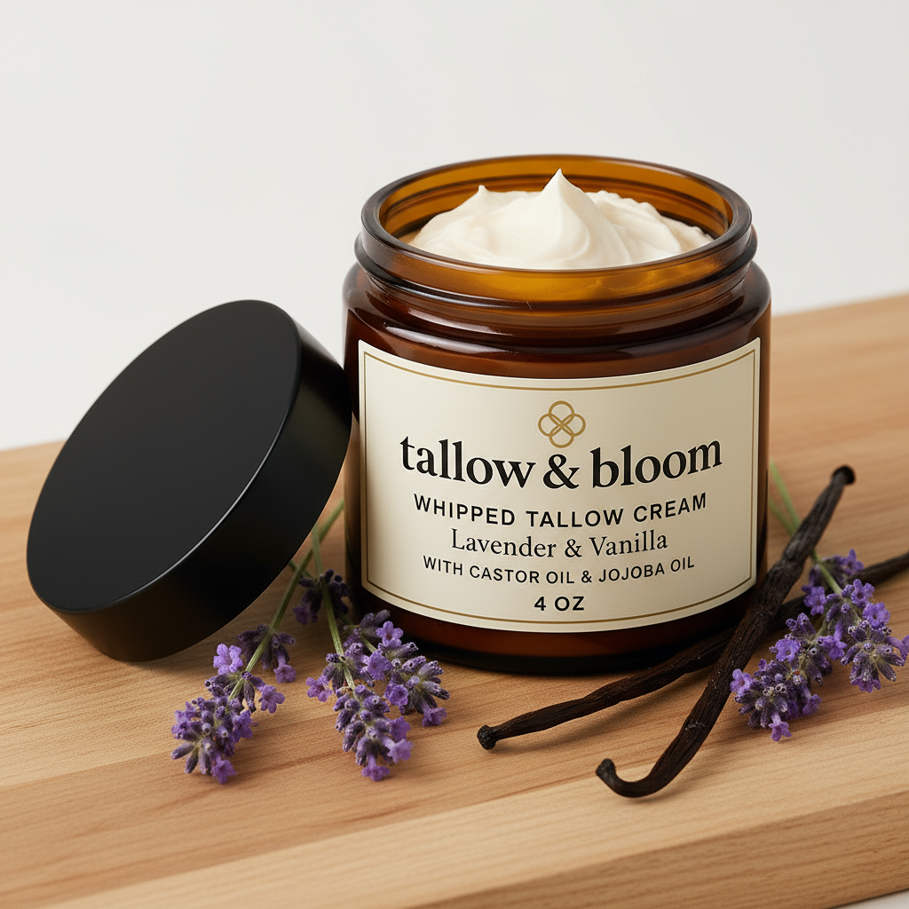Whipped Tallow Cream For Sensitive Skin | Face & Body